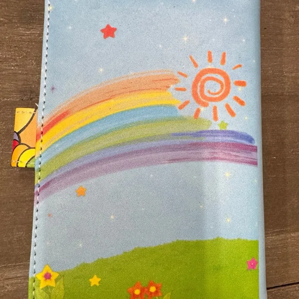 Rainbow Brite ring binder